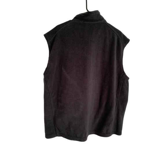 Columbia Men's Full Zip Black Size XXL Vest with zip pockets - Picture 2 of 7